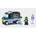 Police Series Designer Convoy Truck 87PCS Block Toys